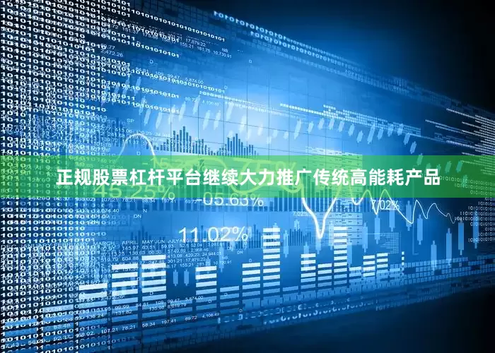 正规股票杠杆平台继续大力推广传统高能耗产品